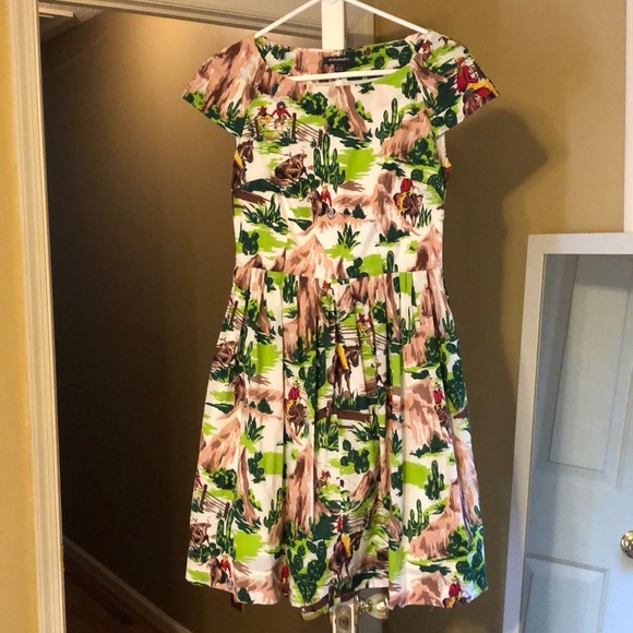 emily & fin Dresses & Skirts - Emily & Fin Cowboy Cactus Dress Small